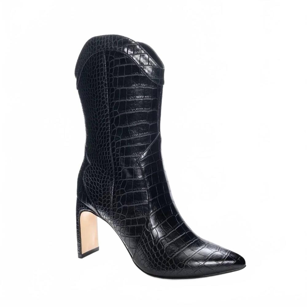 NEW CHINESE LAUNDRY women's forester western boot in black